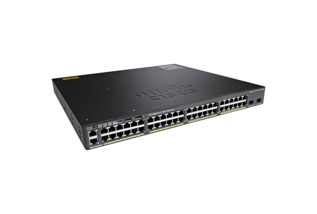 Cisco WS-C2960X-48TD-L Managed Switch