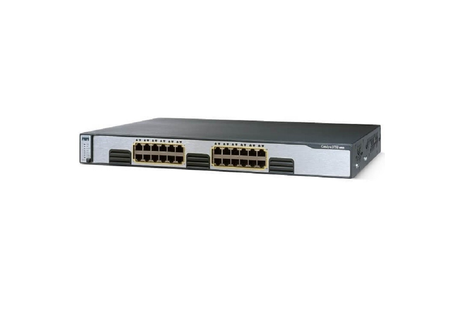 Cisco WS-C3750G-24T-E 24 Port Networking switch