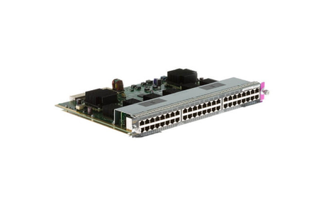 WS-X4548-GB-RJ45V Cisco 48-Ports Switching Module