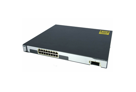 Cisco WS-C3750G-16TD-E 16 Port Switch