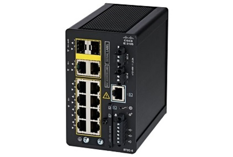 Cisco IE-3105-8T2C-E 10 Ports Switch