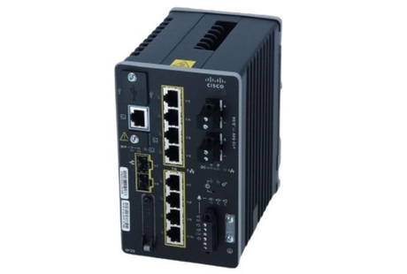 Cisco IE-3400-8P2S-A 8 Ports Ethernet Switch
