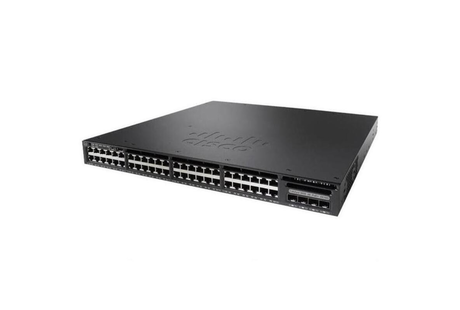 Cisco WS-C3650-48PD-E 48 Ports Manageable Switch