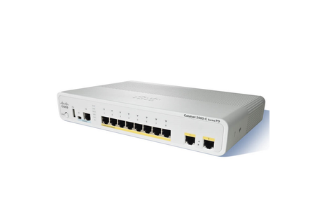 Cisco WS-C2960CPD-8TT-L 8 Port Managed Switch