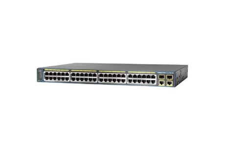 WS-C2960+48PST-S Cisco 48 Ports Ethernet Switch