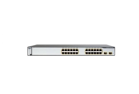 Cisco WS-C3750G-24TS-S1U 24 Port Networking switch