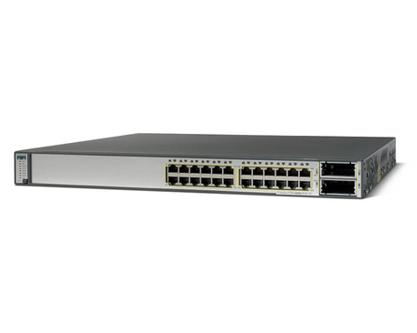 Cisco WS-C3750E-24TD-SD 24 Port Networking Switch
