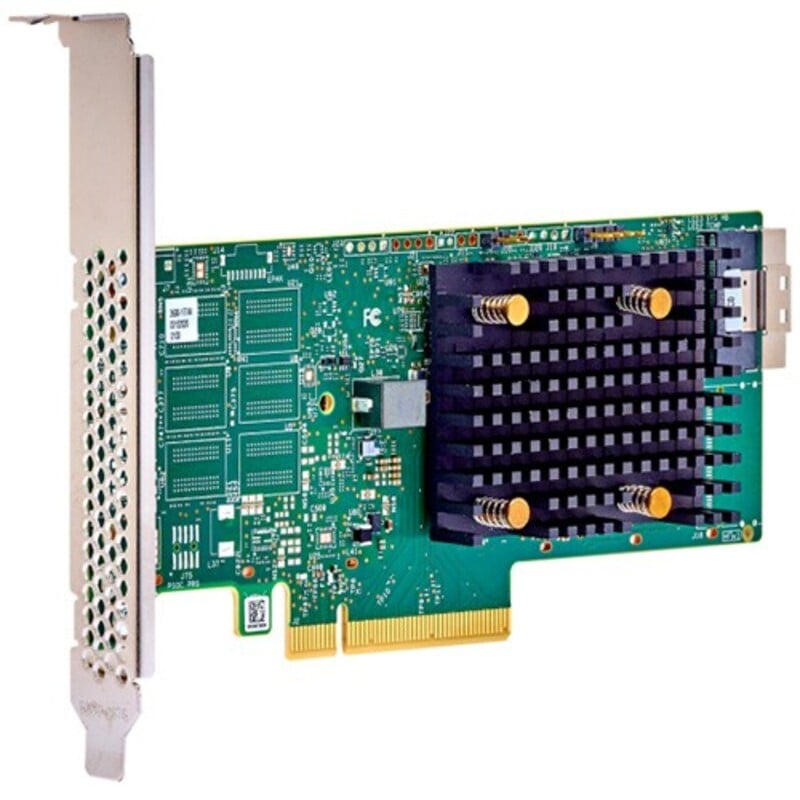 Broadcom 05-50134-03 MegaRAID 8 Ports 12GBPs SAS-SATA PCI-E (NVMe) Tri-Mode RAID Controller | Brand New 3 Years Warranty