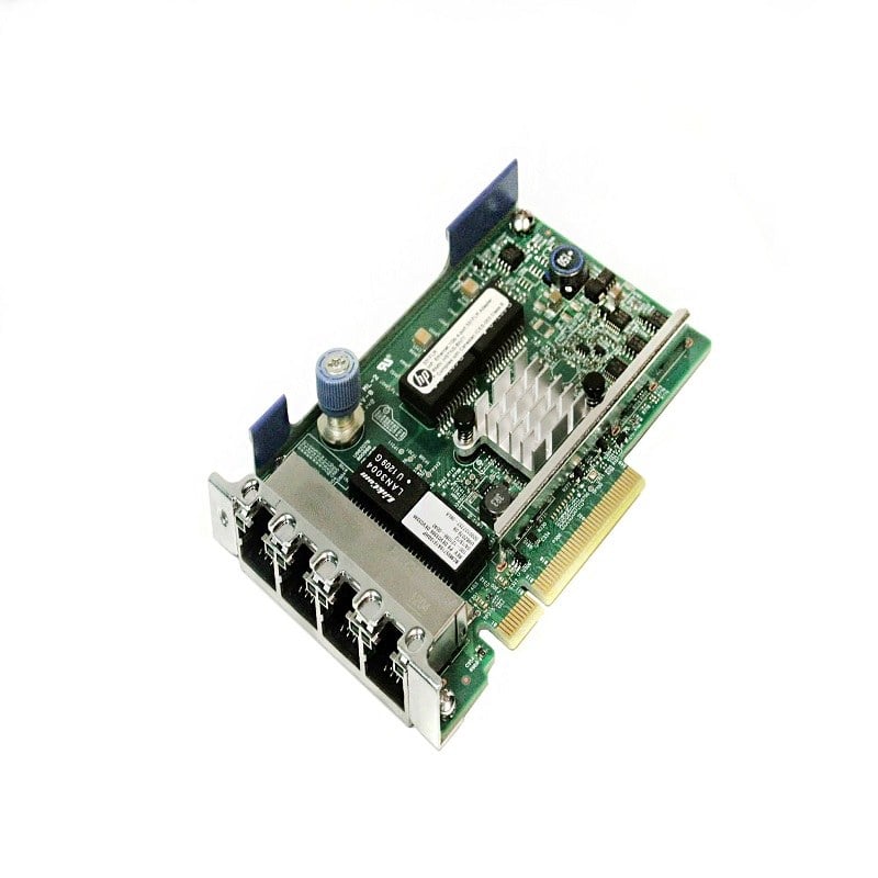 HPE 629135-B22 1GB Quad Ports 4 x Ethernet 1000 RJ-45 PCI-E 2.0 Server Adapter | New Bulk Pack