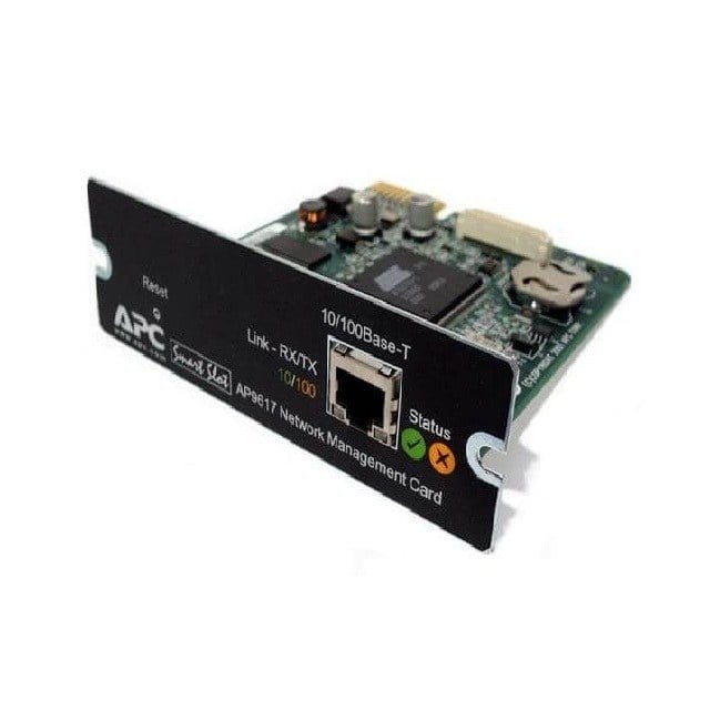 APC AP9617 UPS Management Card Smartslot,10/100base-Tx, Serial | Refurbished