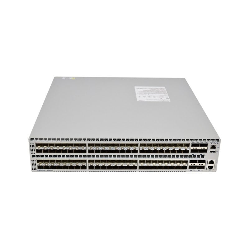 Arista DCS-7050SX-128-F 96-ports Switch Layer 3 SFP+ 8x QSFP+ Front-to-rear Airflow 7050 | Refurbished