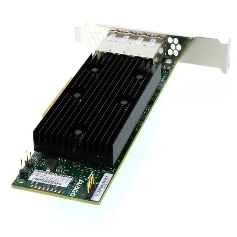 Broadcom 9500-16i 16-Port 12Gb SAS/SATA/NVME PCie 4.0 x8 HBA storage