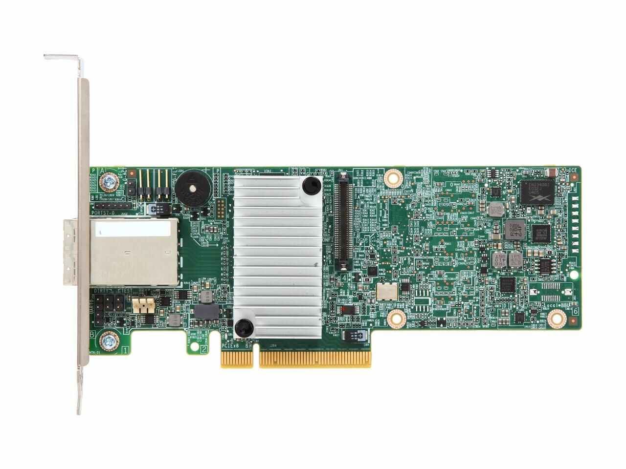 9380-8E Broadcom Megaraid SAS 12GB/S 8-Port SATA+SAS PCI-E 3.0 1GB DDRIII PLUG-IN Card Raid Supported | New Bulk Pack