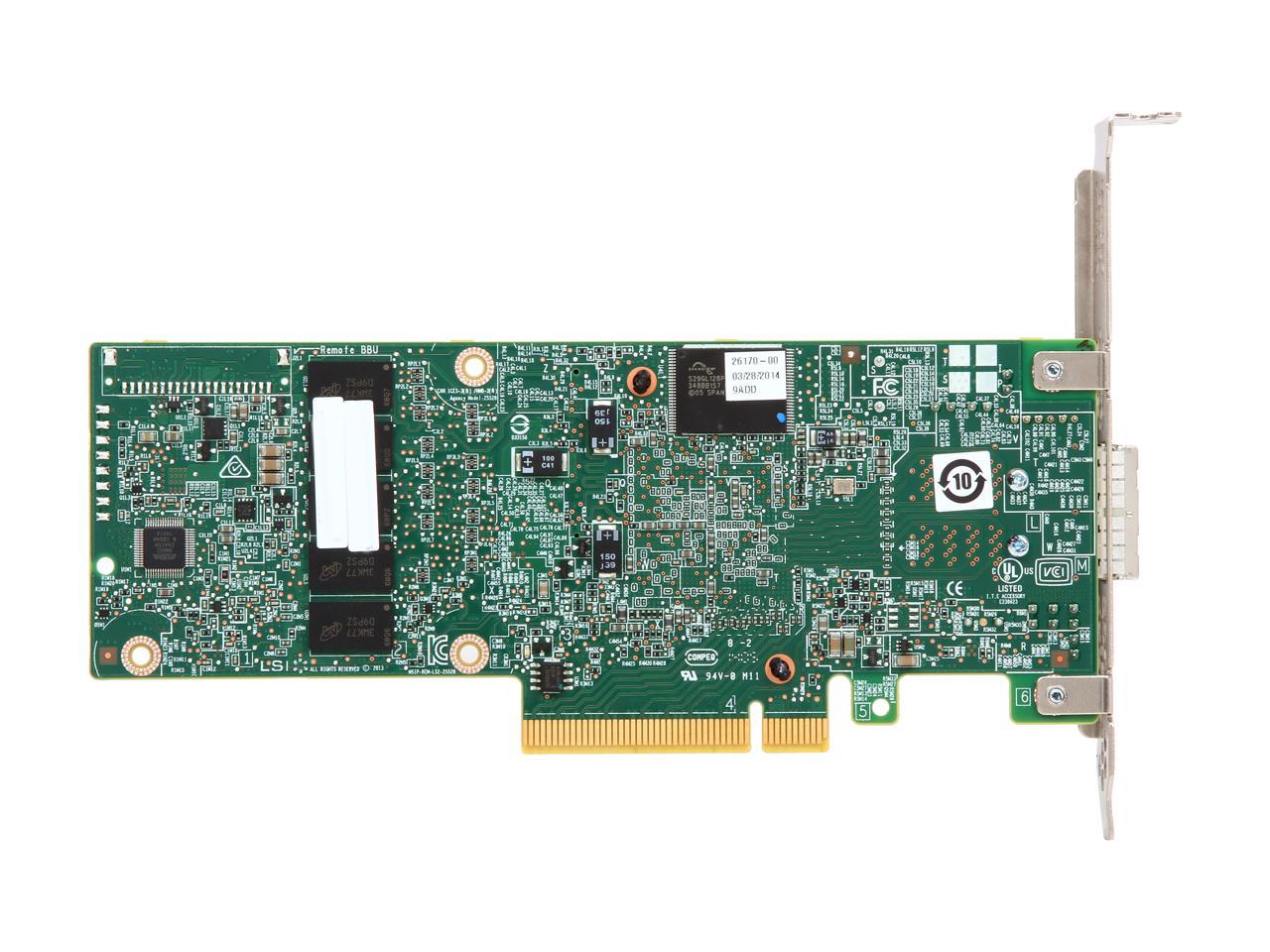 9380-8E RAID Card Broadcom MegaRAID SAS 9380-8e 12Gb/s RAID