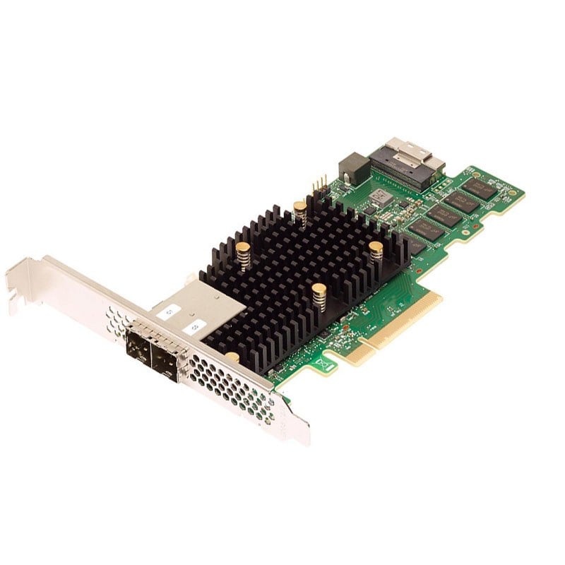 SAS9580-8I8E Broadcom Megaraid 9500 PCI-E Gen 4.0 Tri-mode Storage Adapter | Brand New 3 Years Warranty