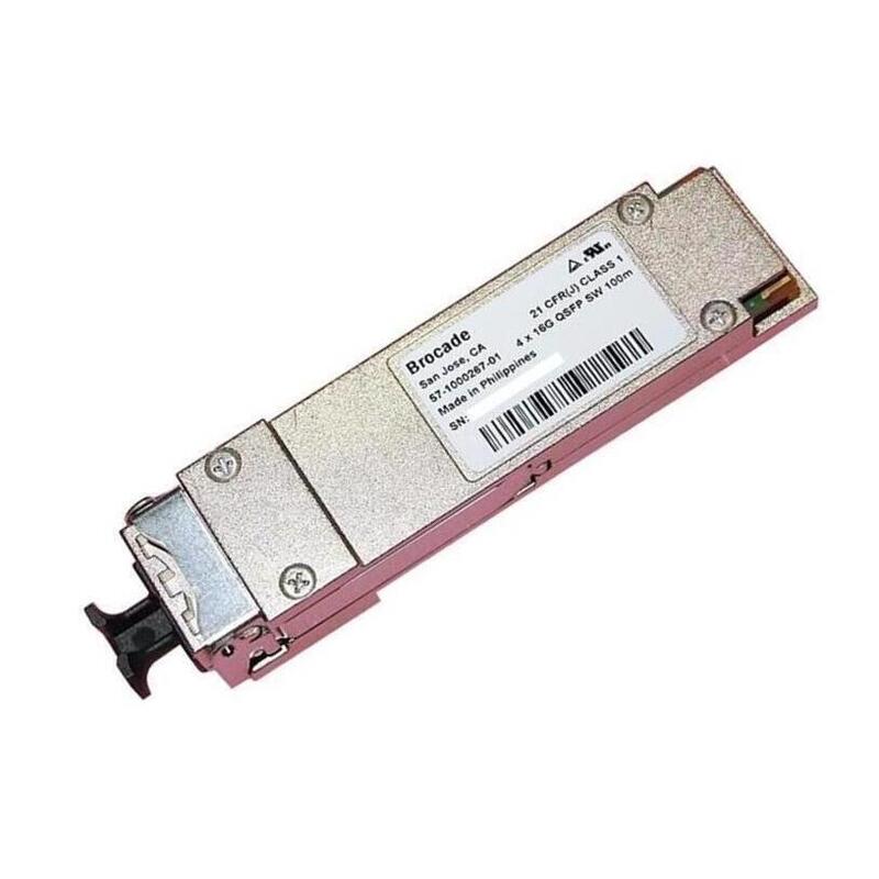 Brocade XBR-000232 Qsfp Swl 16 Gigabit 100m Multimode Fiber On Om4 66m | Refurbished