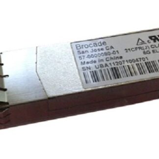 57-0000080-01 Brocade 8GB Long Wave Extended 25km SFP Transceiver Single Pack | Refurbished