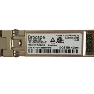 57-0000085-01 Brocade 10GB And Stm64 Zr Sfp+ Transceiver Single Pack | Refurbished