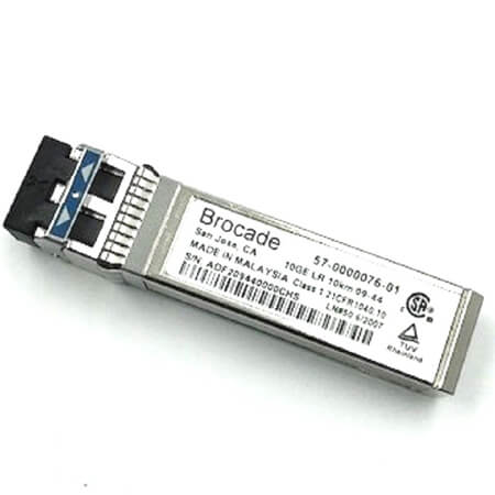 XBR-000182 Brocade 10GBE Long Wave SFP Transceiver. New Bulk Pack.