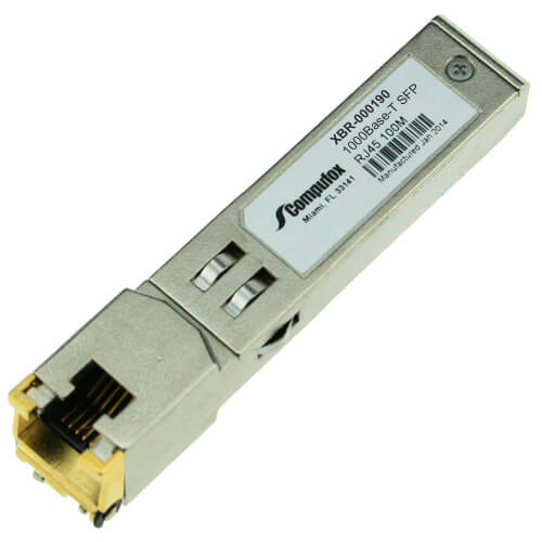 XBR-000190 Brocade SFP (Mini-Gbic) Transceiver Module - Gige. Refurbished.