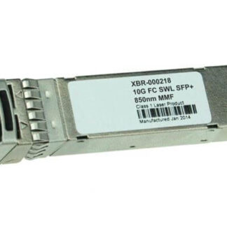 XBR-000218 Brocade 10G Fibre Channel Short-Wave 850NM 300M Transceiver. New Bulk Pack.