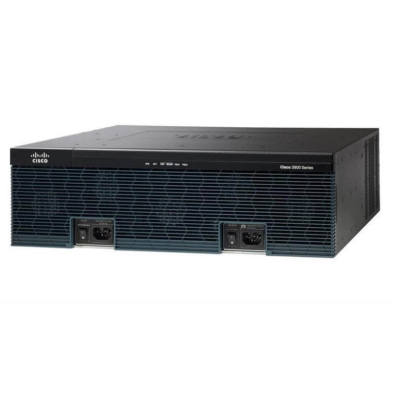 Cisco C3945-AX/K9 15 Slots Router 3 Ports Management | New Factory Sealed