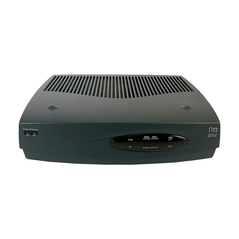 CISCO1720 Cisco 2 WIC Slots Router Module 8MB Flash x 48MB DRAM AC Power Supply | Refurbished