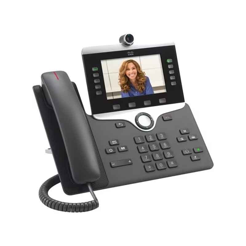 Cisco CP-8845-3PCC-K9 IP Video Phone 5 Line Wall Mountable Multi-Platform | New Factory Sealed