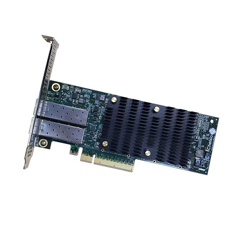 Chelsio T6225-CR High Performance, Low Profile, Dual Port 1/10/25gbe Unified Wire Network Adapter | Refurbished | Dell OEM