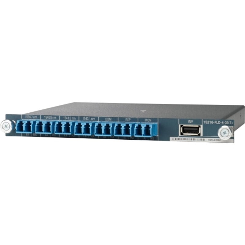 Cisco 15216-FLD-4-39.7 ONS 4-Channel Data Multiplexer | New Factory Sealed