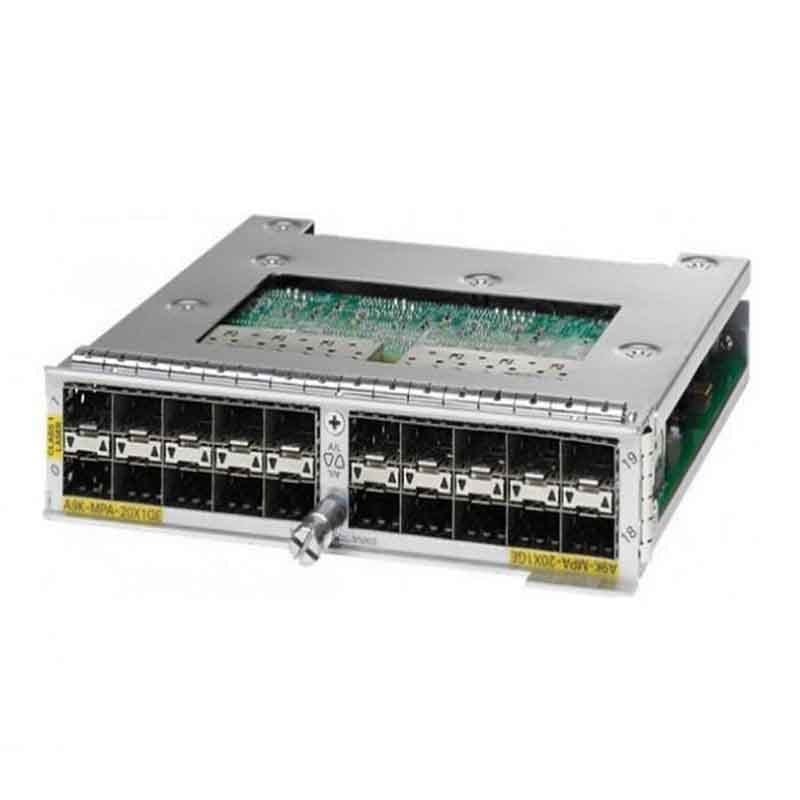 Cisco A9K-MPA-20X1GE 20-Port Expansion Module 1-GIGABIT Ethernet Modular | Refurbished
