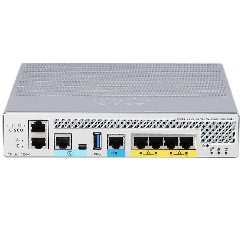 Cisco AIR-CT3504-K9 3504 Wireless LAN Controller | New Factory Sealed