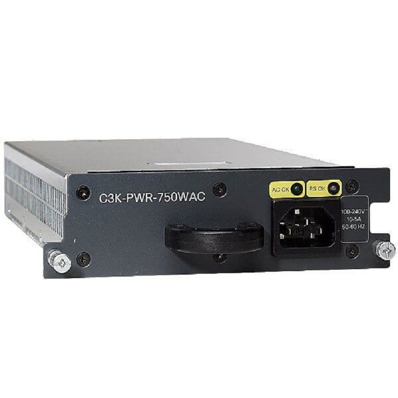 C3K-PWR-750WAC Cisco Catalyst 750 Watt AC Power Supply | New Factory Sealed