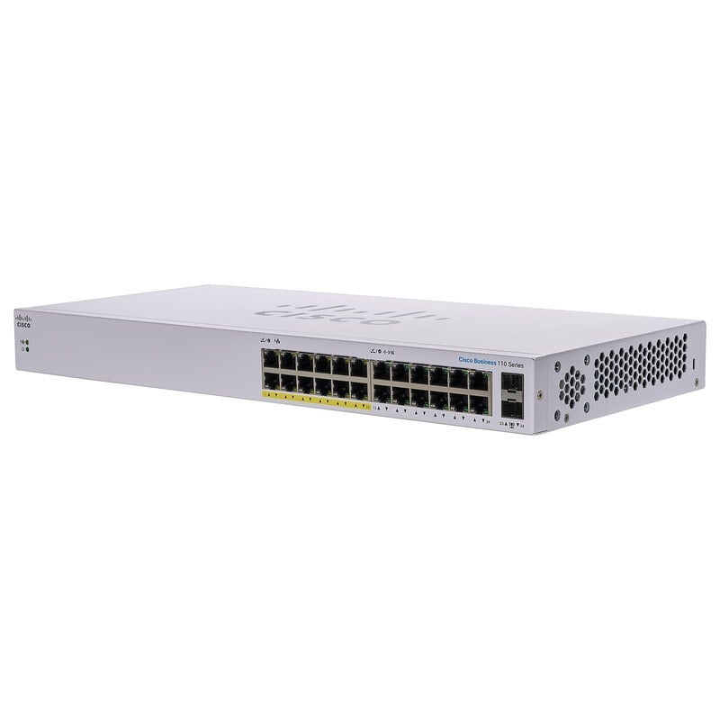 Cisco CBS110-24PP Business 110 24 Ports Ethernet Switch | New Factory Sealed
