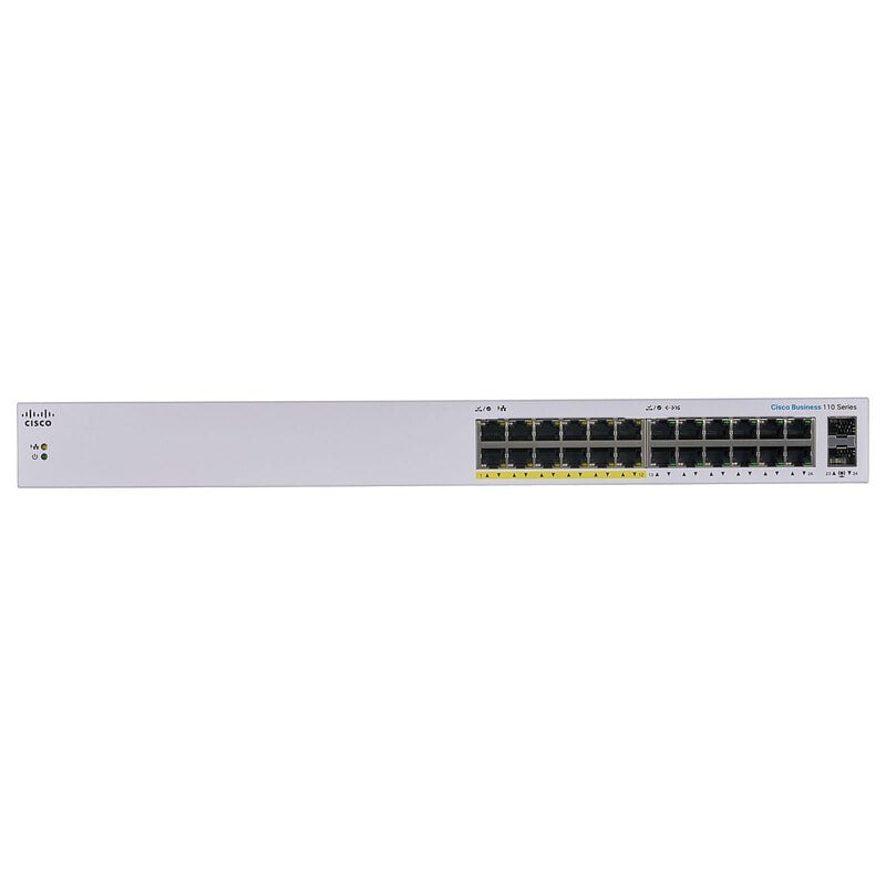 Cisco CBS110-24PP Business 110 24 Ports Ethernet Switch | New Factory Sealed
