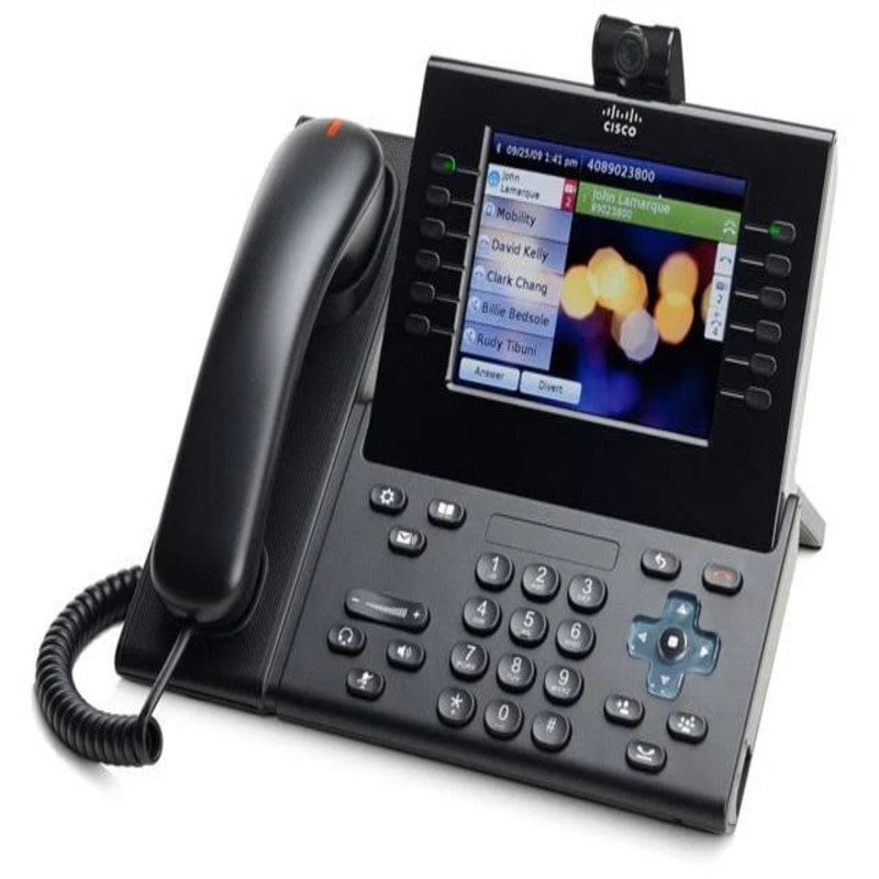 CP-9971-CL-CAM-K9 Cisco Charcoal Gigabit IP Video Speakerphone | New Bulk Pack
