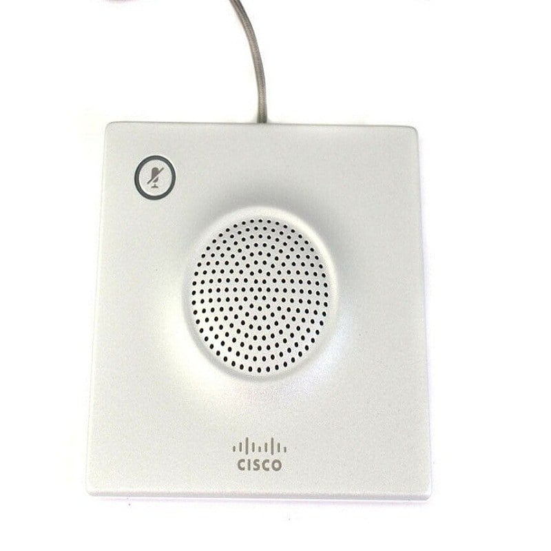 CTS-MIC-TABL20 Cisco 80 Hz Table Microphone 20 Balanced Omnidirectional | New Factory Sealed