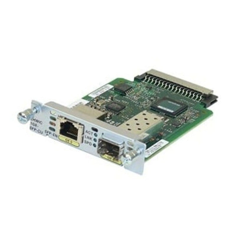 Cisco EHWIC-1GE-SFP-CU= 1GBPS WAN Interface Network Module | New Factory Sealed