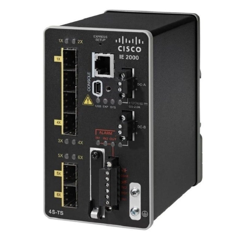 IE-2000-4S-TS-G-B Cisco 2000 Series 4 Ports Managed Switch | New Factory Sealed