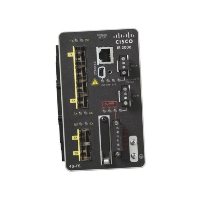 Cisco IE-2000-4S-TS-G-L 6 Ports Managed Switch Ethernet Industrial 2000 Series | New Factory Sealed