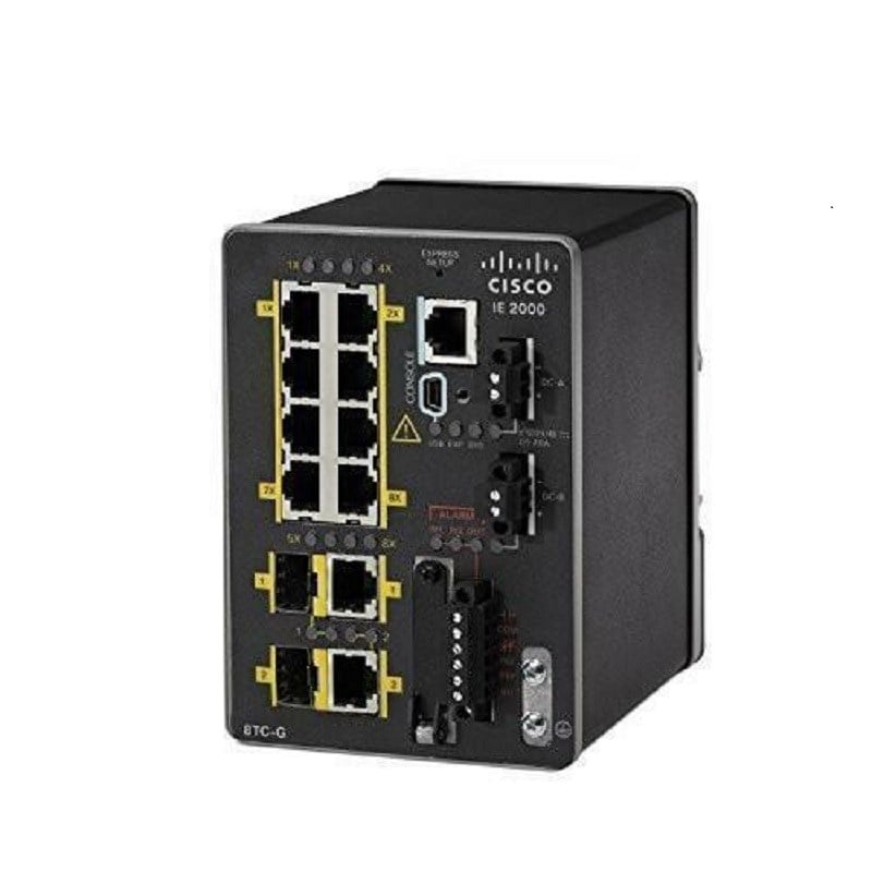 Cisco IE-2000-8TC-G-E 10 Ports Ethernet Switch Industrial 2000 Series | Refurbished | Call