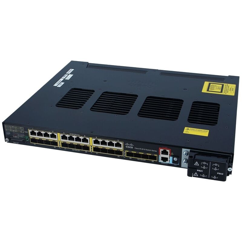 Cisco IE-4010-4S24P Industrial Ethernet 4010 Series Switch 24-Ports SFP Managed | Brand New