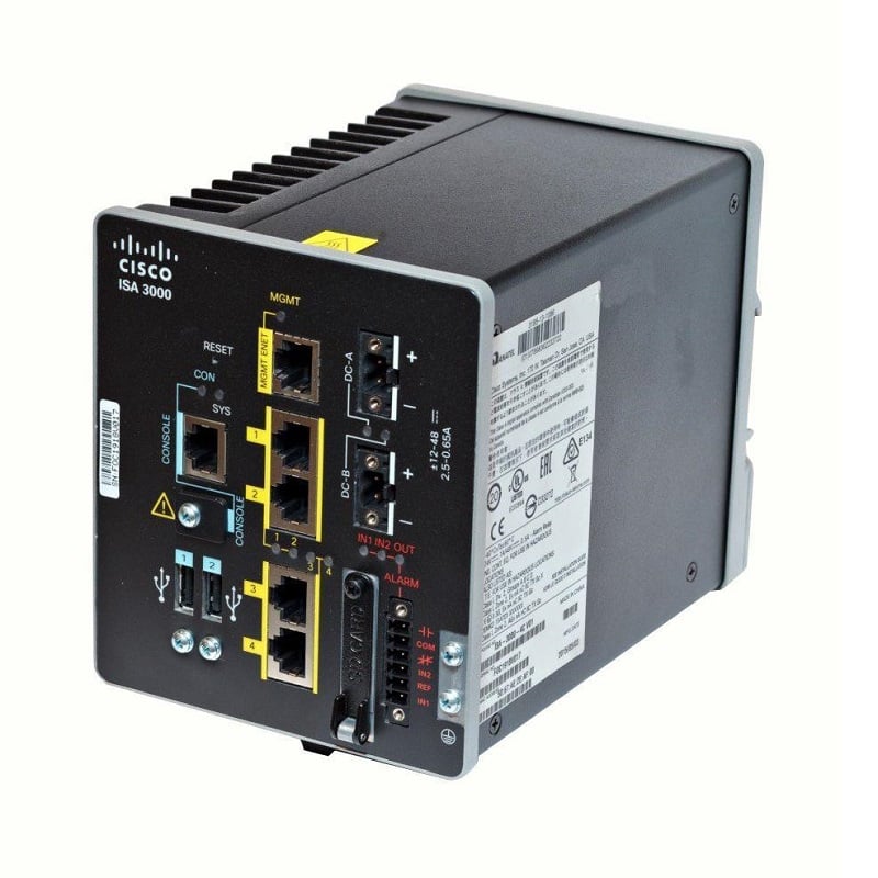 ISA-3000-2C2F-K9 Cisco 3000 Series Industrial Security Appliance | New Factory Sealed
