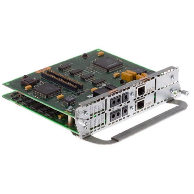 Cisco NM-2CT1-CSU 2 Ports Network Module Channelized T1 ISDN PRI with CSU | Refurbished