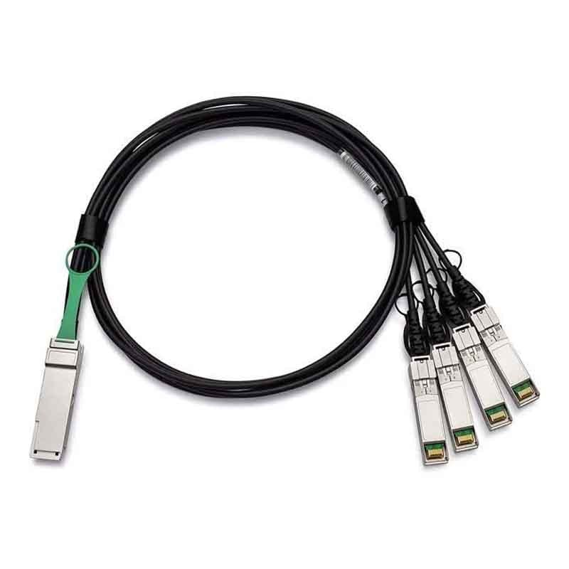 Cisco QSFP-4SFP10G-CU2M= 40GBASE-CR4 QSFP+ to 4xSFP+ Passive Cable | Refurbished