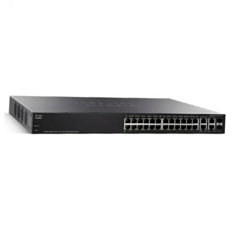 SF300-24PP-K9 Cisco Managed Switch Gigabit Ethernet Expansion Slot 2 | New Factory Sealed