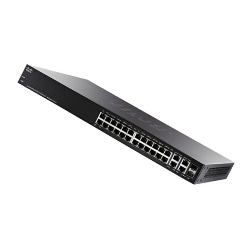 SF300-24PP-K9 Cisco Managed Switch Gigabit Ethernet Expansion Slot 2 | New Factory Sealed