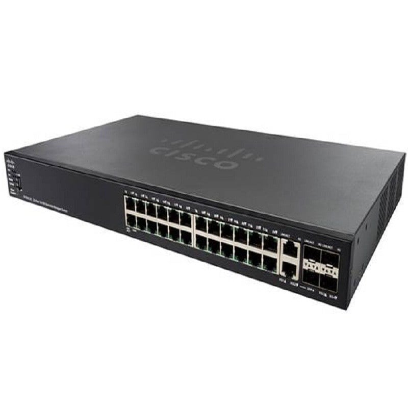 Cisco SF550X-24P-K9 Small Business 24 Ports Switch Layer 3 Managed | New Bulk Pack