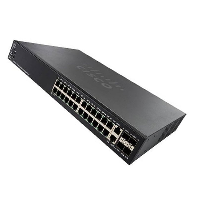 Cisco SF550X-24P-K9 Small Business 24 Ports Switch Layer 3 Managed | New Bulk Pack