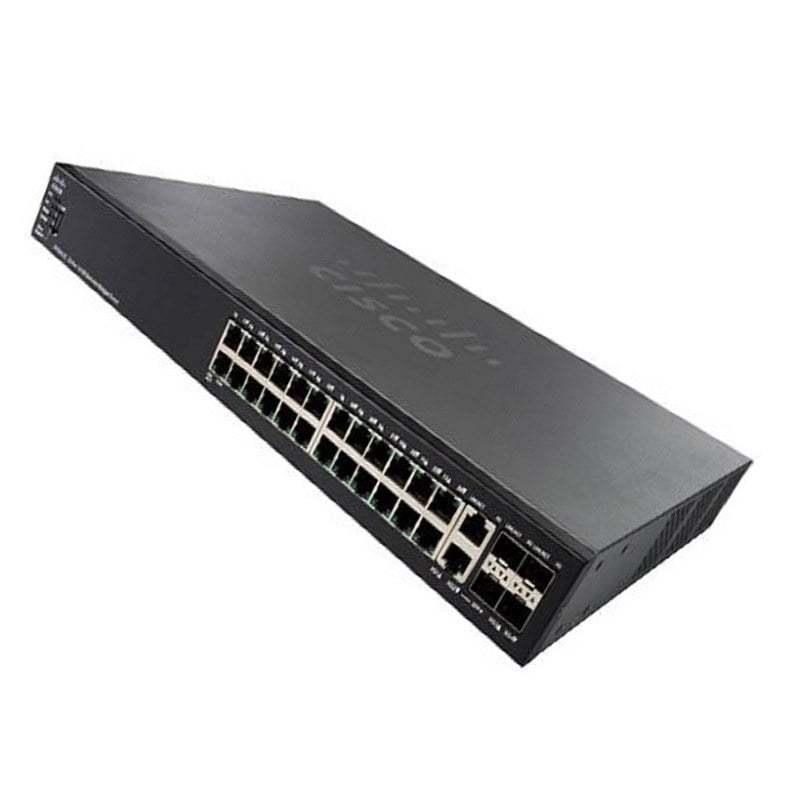 Cisco SF550X-24P-K9-NA Small Business 24 Ports Switch Layer 3 Managed | New Bulk Pack